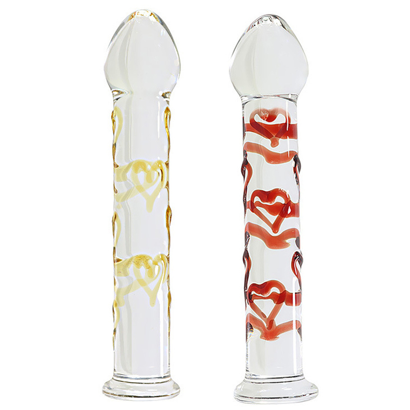 (image for) Heart Glass Butt Plug