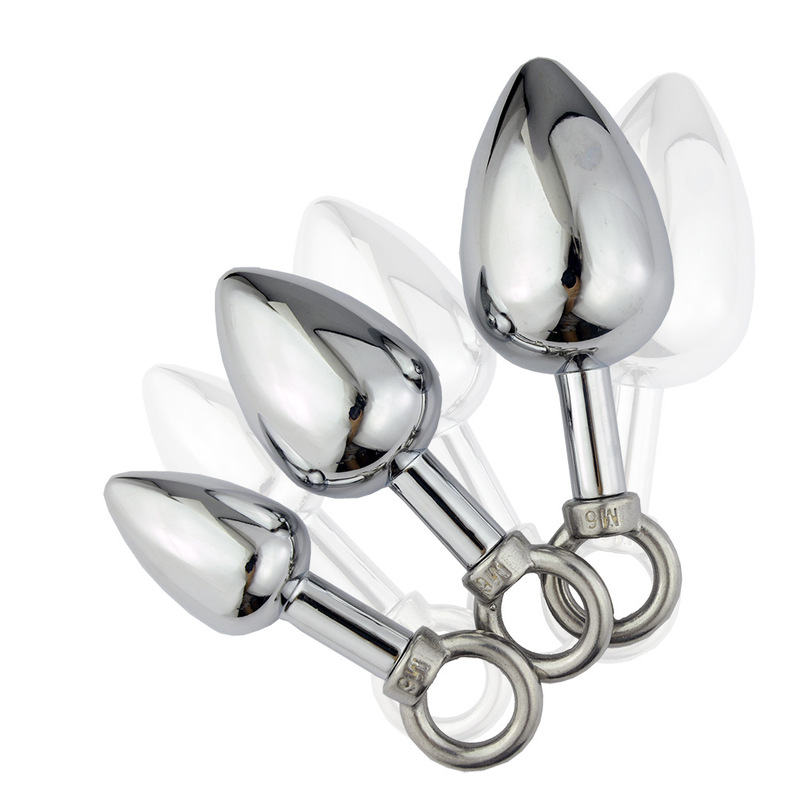 (image for) Pull Ring Metal Butt Plug