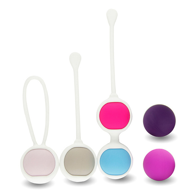 (image for) Exchangeable Silicone Kegal Balls Kit - 6 Pcs
