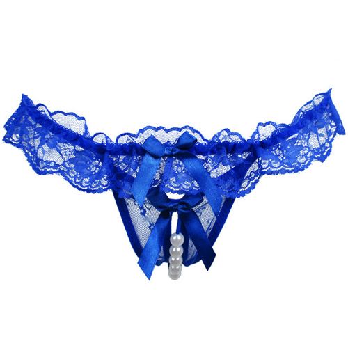 (image for) Women Lace Cortchless T-string Underwear
