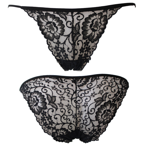 (image for) Ladies See-through Lace Briefs Sexy Underwear