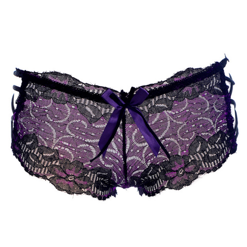 (image for) New Arrival Hollowed-out Lace Boxers For Ladies