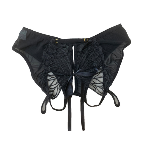 (image for) Free To Take Off Butterfly Mesh Panty Underwear