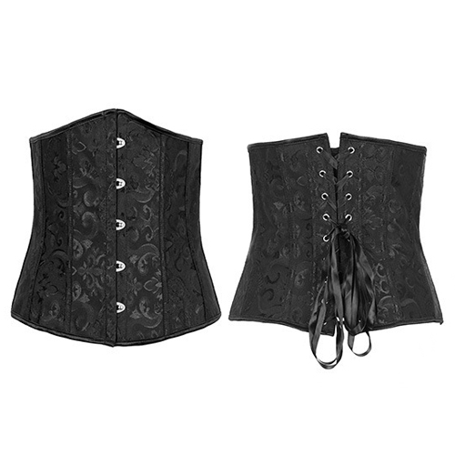 (image for) Lady Multi-color Underbust Corset Slimming Lingerie With Thong
