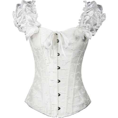 (image for) New Short-sleeved Sexy Women Royal Waist Trainer Corset