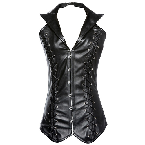 (image for) Sexy Halter Steel Bones Hot Body Shaper Corset