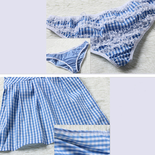 (image for) Fresh Halter Housemaid Apron Costume Role Play Lingerie