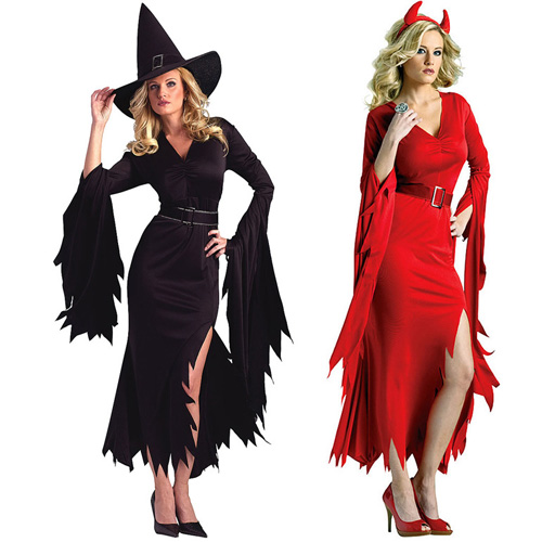 (image for) Black Halloween Witch Role Play Costume