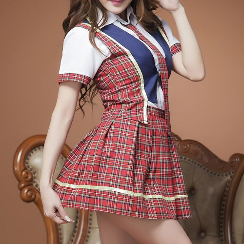 (image for) Alluring Schoolgirl Role Play Costume