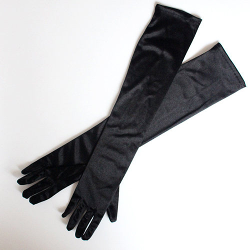 (image for) Elegant Ladies Satin Lengthened Gloves
