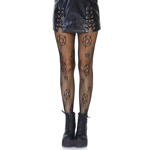 (image for) Sexy Ladies High-elastic Jacquard Long Stockings