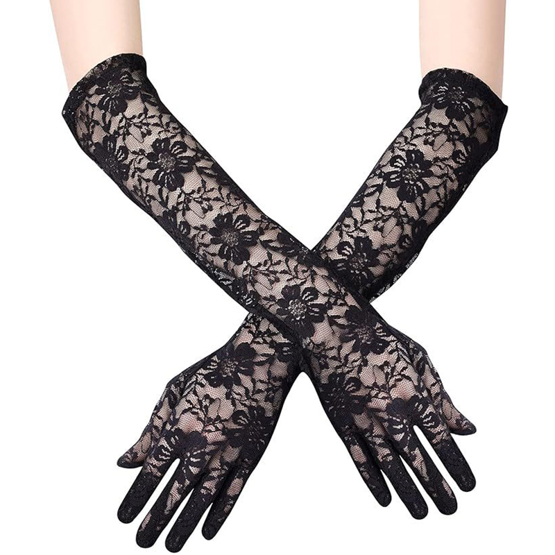 (image for) Long Women\'s Lace Party Accessories Gloves