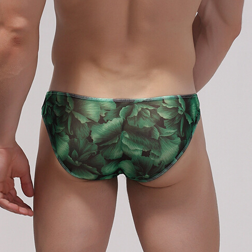 (image for) Hot Breathable Flower Printed Mesh Panty