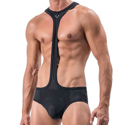 (image for) Hot Selling Mesh Breathable Jumpsuit For Men