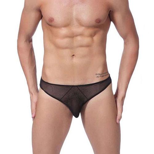 (image for) Passion See-through Mesh T-string Men Thong