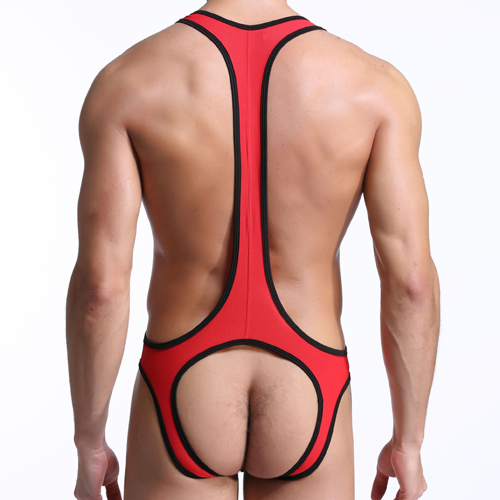 (image for) Breathable Strappy Assless Jumpsuit
