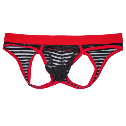 (image for) Men Young Pinstripe Low-rise Breathable Briefs