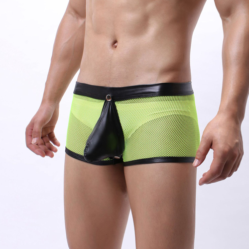 (image for) New Fashion Separable Fishnet Boxer Lingerie