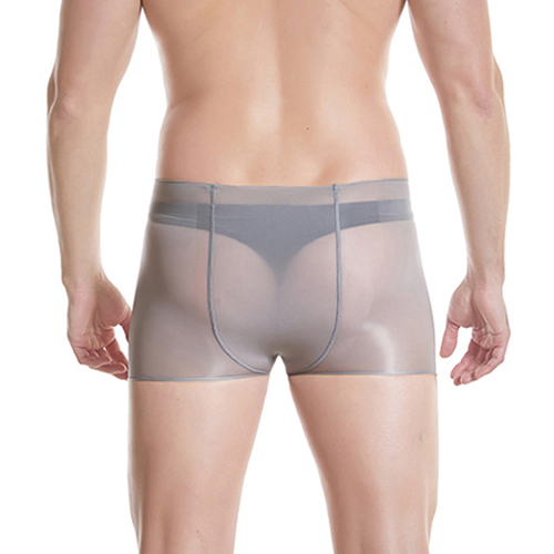 (image for) Glossy High-elastic Soft Men Boxers