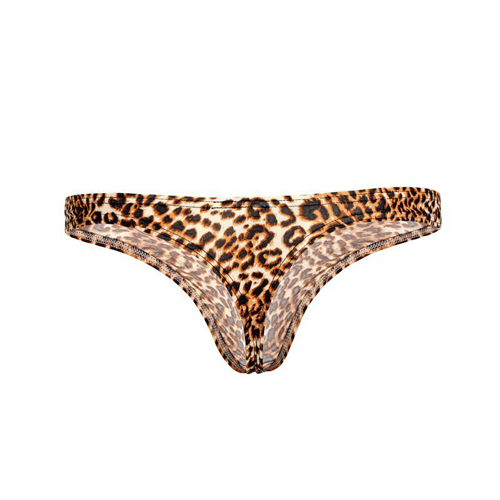 (image for) Sexy Leopard Night Panty T-back For Men
