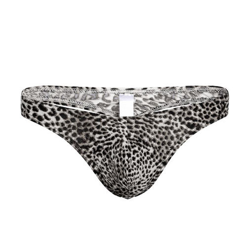 (image for) Sexy Leopard Night Panty T-back For Men