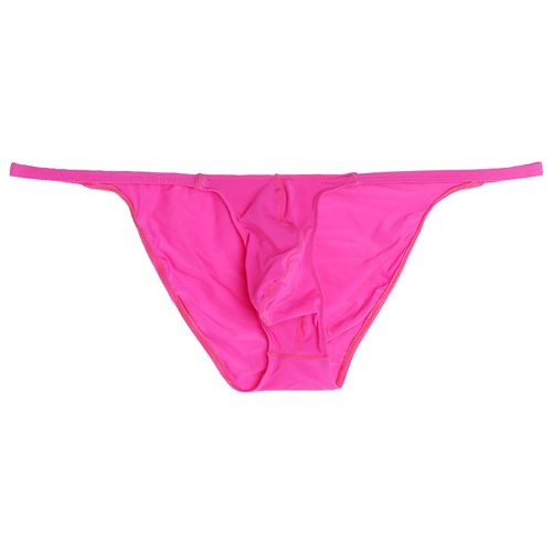 (image for) Men Low-waist Ice Silk Thin Strap Panty