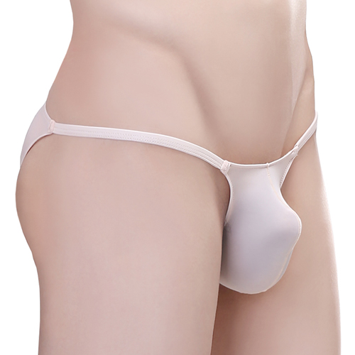 (image for) Men Low-waist Ice Silk Thin Strap Panty