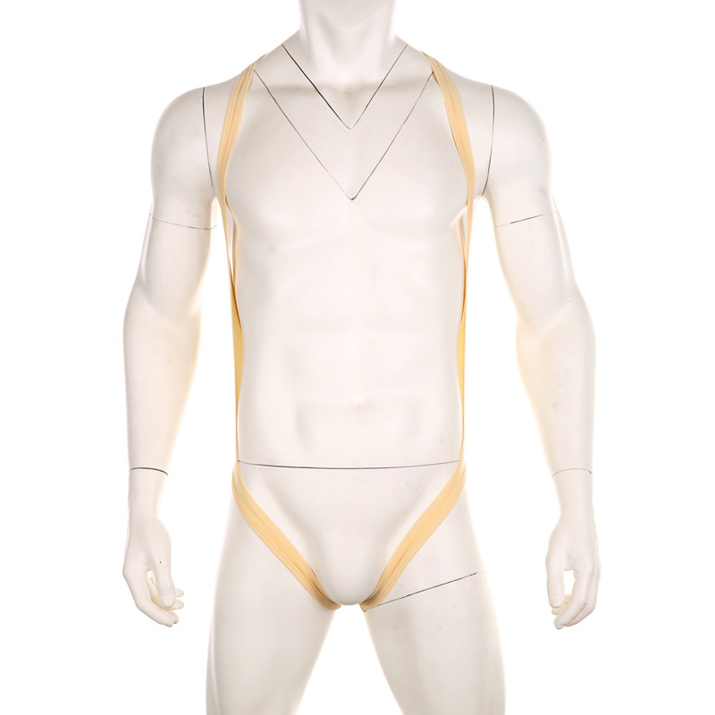 (image for) Super Sexy Men One-piece Ice Silk Assless Underwear