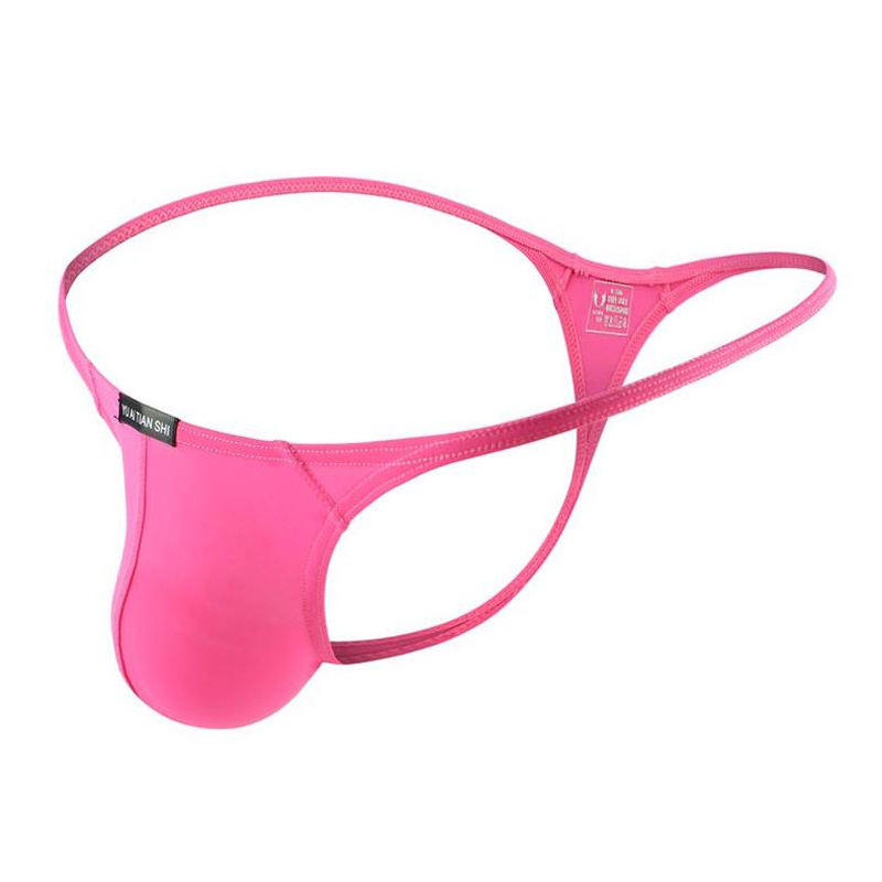 (image for) New Men\'s Breathable Low-waist T-back Panty