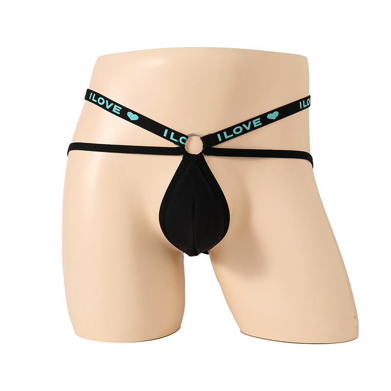 (image for) Sexy Men Elastic Band With Ring Panty Underwear