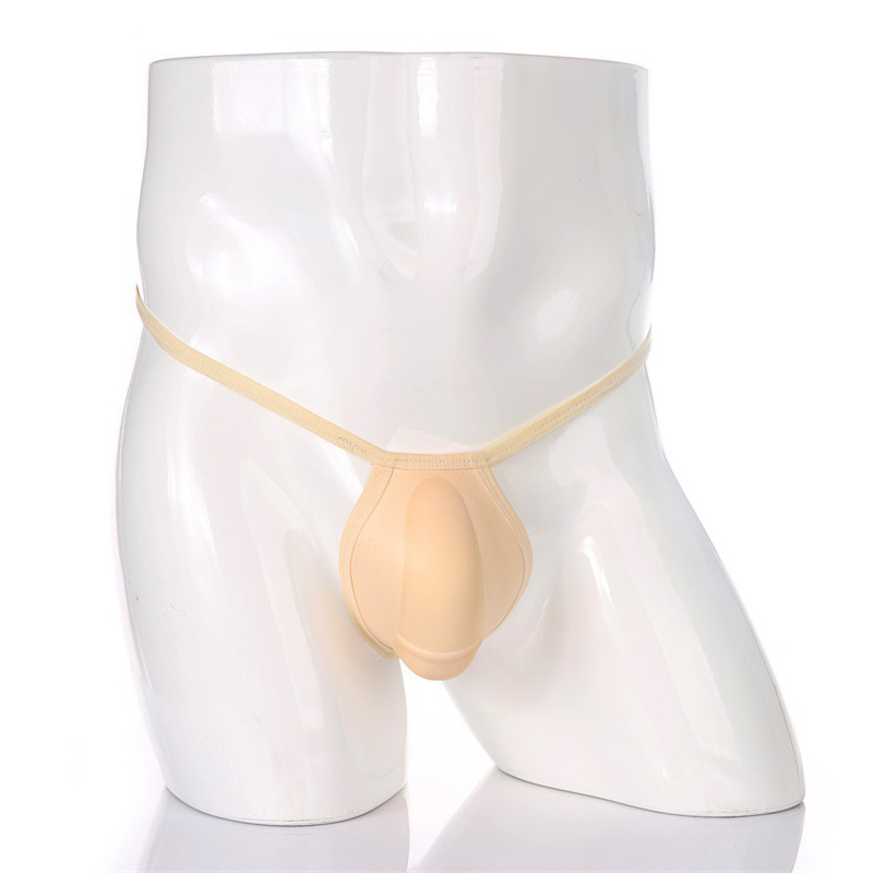 (image for) Men\'s comfortable 3D Sponge Protection Panty T-back