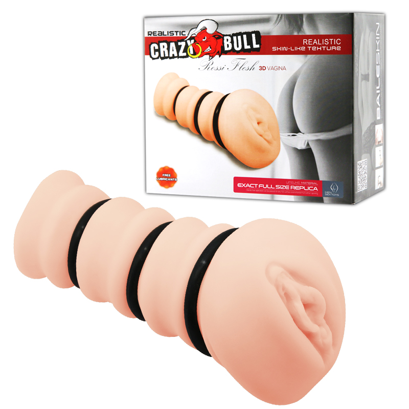 (image for) Pocket Vagina With 3 Cock Rings