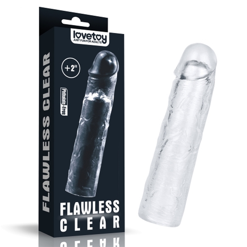 (image for) Flawless Clear Penis Sleeve Add 2\"