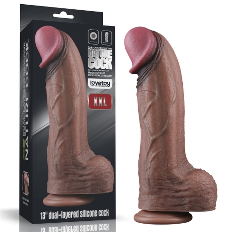 (image for) 13\'\' Dual Layered Silicone Cock XXL