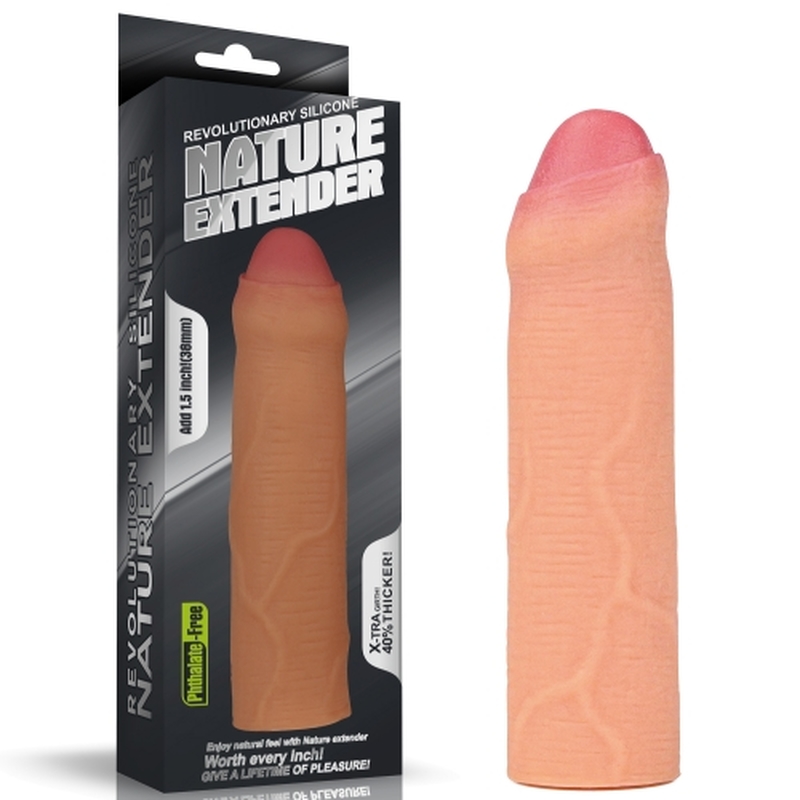 (image for) Add 1.5\" Revolutionary Silicone Nature Extender Uncircumcised
