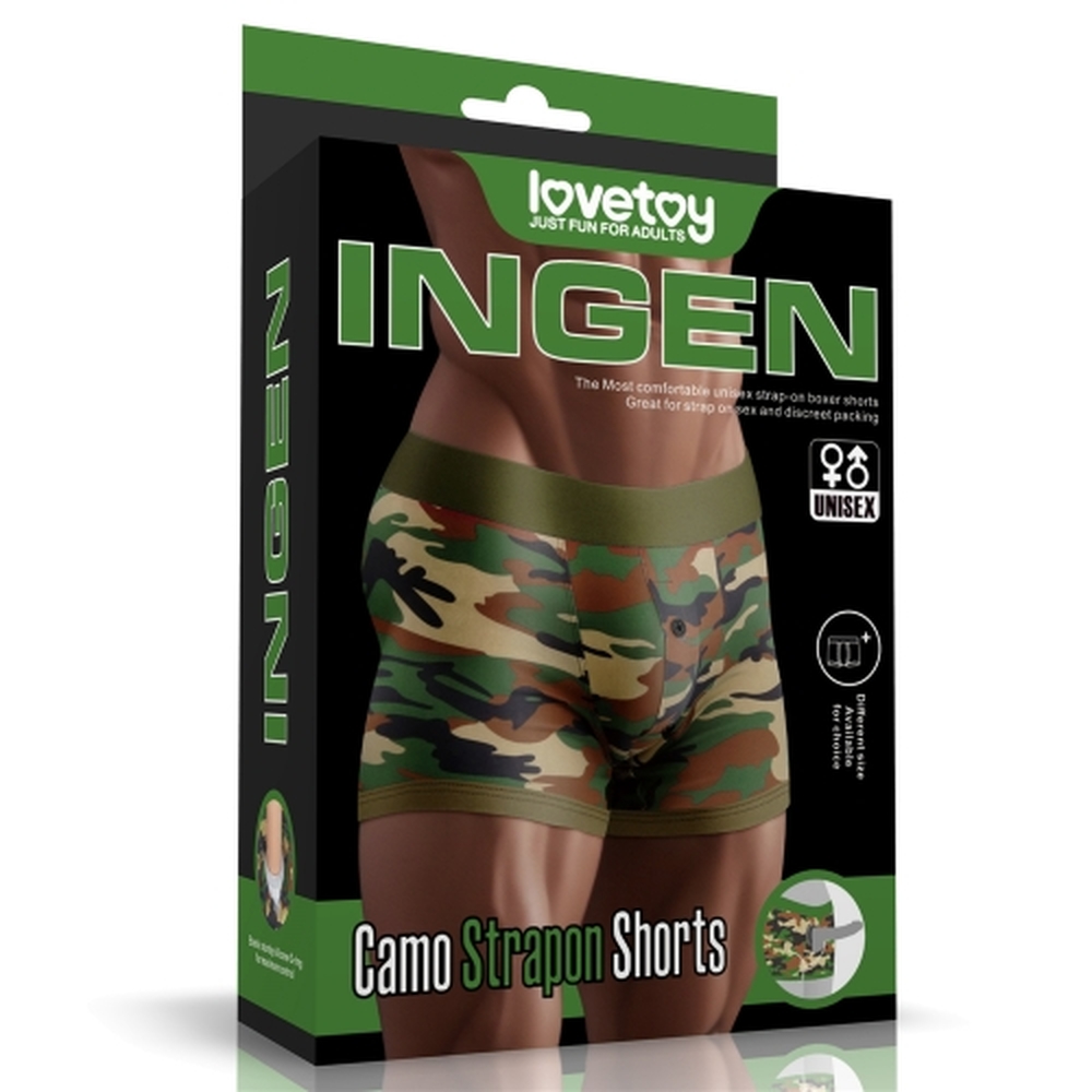 Camo Strapon Shorts