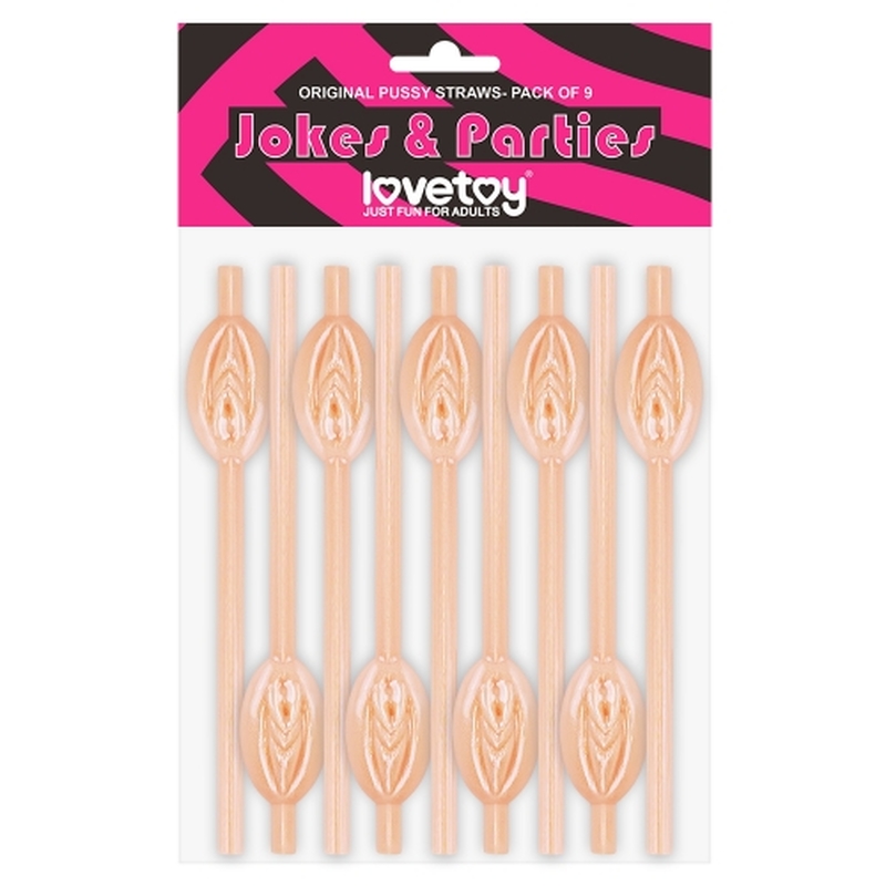 (image for) Original Pussy Straws – Pack of 9