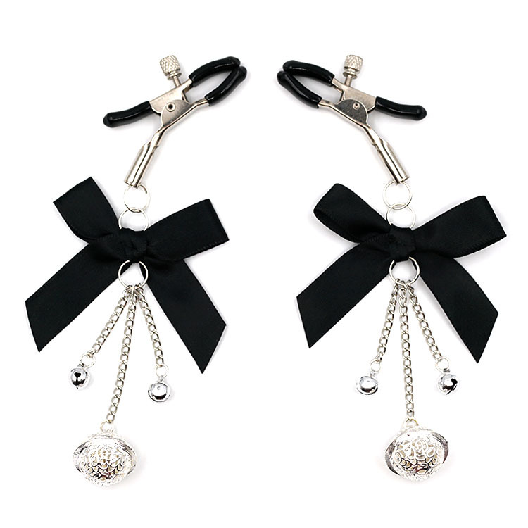 (image for) Bell Tassel Bowknot Sexy Nipple Clamp