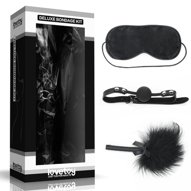 (image for) Deluxe Bondage Kit - 3pcs