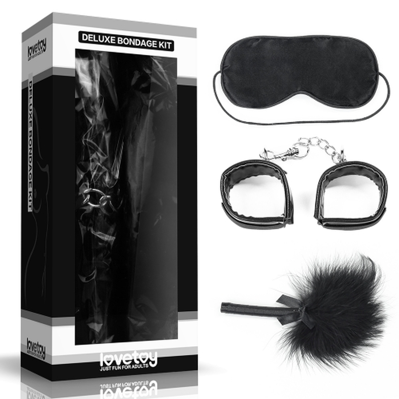 (image for) Deluxe Bondage Kit - 3pcs