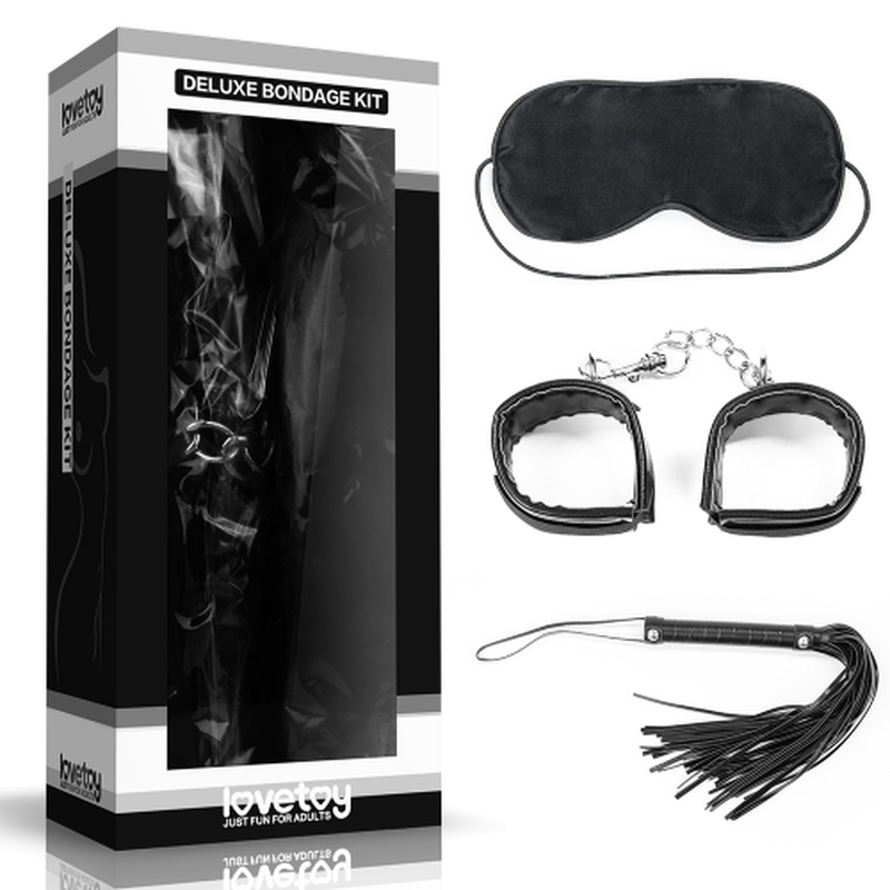 (image for) Deluxe Bondage Kit - 3pcs