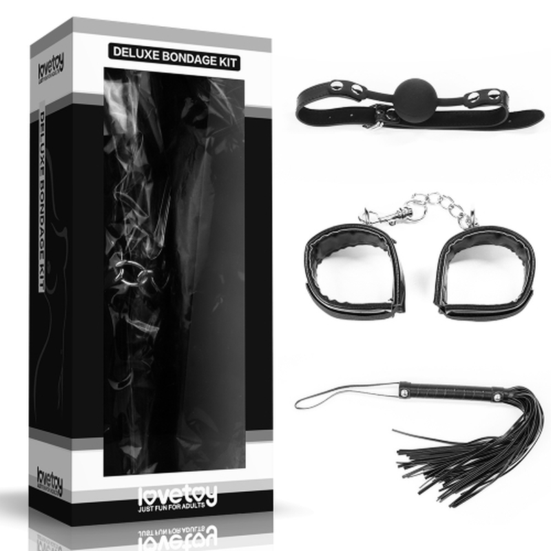 (image for) Deluxe Bondage Kit - 3pcs