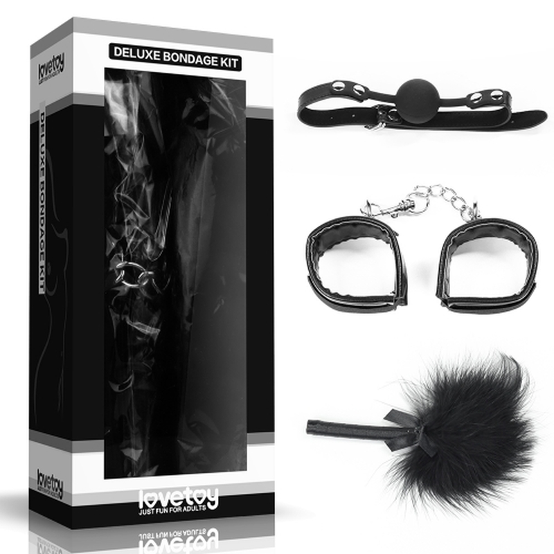 (image for) Deluxe Bondage Kit - 3pcs