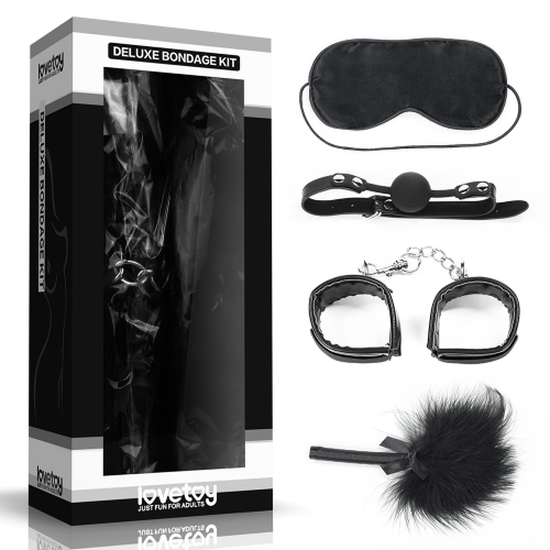(image for) Deluxe Bondage Kit - 4pcs