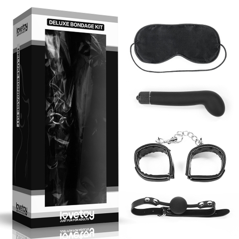 (image for) Deluxe Bondage Kit - 4pcs