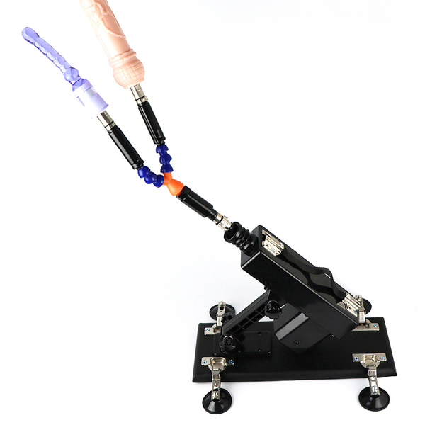 (image for) Double Bent Extender Bar For Fuck Machine