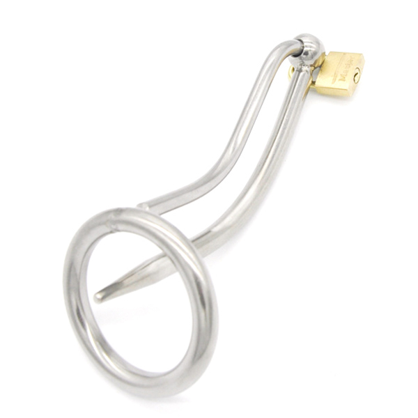 (image for) Hard Up Locking Penis Plug Chastity