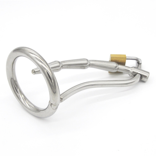 (image for) Stainless Steel Chastity Device Cage Locking