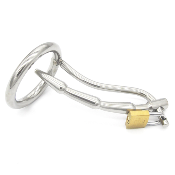 (image for) Stainless Steel Chastity Device Cage Locking