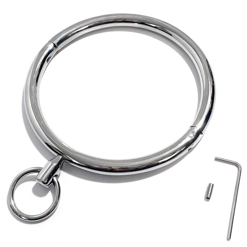 (image for) Stainless Steel Neck Collars With O Ring